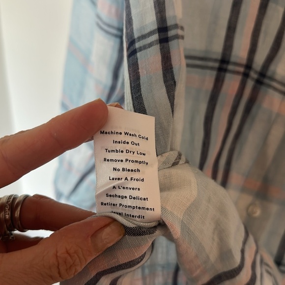 Grayson “The Hero” 100% Linen Button Down Shirt – Small – Great Fall Layers - Picture 6 of 8